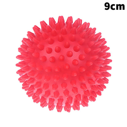 Massage Spiky Ball 7cm 9cm Training Muscle Pain Stress Massager Relaxation Acupoint Massage Myofascial Balls Yoga Ball Massage