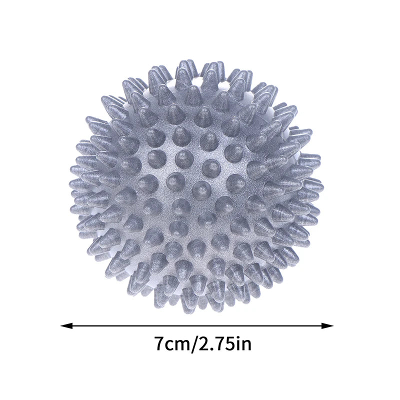 Massage Spiky Ball 7cm 9cm Training Muscle Pain Stress Massager Relaxation Acupoint Massage Myofascial Balls Yoga Ball Massage