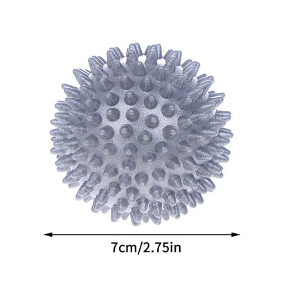 Massage Spiky Ball 7cm 9cm Training Muscle Pain Stress Massager Relaxation Acupoint Massage Myofascial Balls Yoga Ball Massage