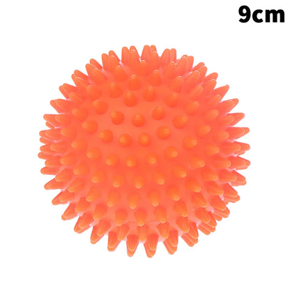 Massage Spiky Ball 7cm 9cm Training Muscle Pain Stress Massager Relaxation Acupoint Massage Myofascial Balls Yoga Ball Massage