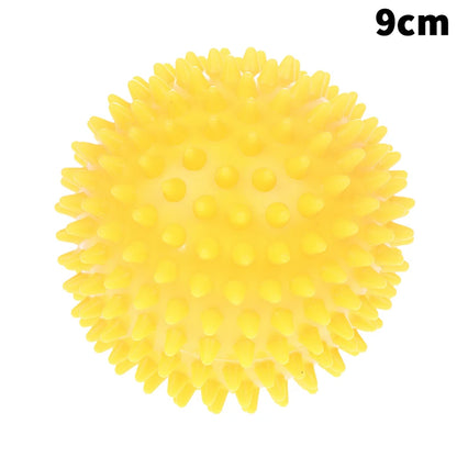 Massage Spiky Ball 7cm 9cm Training Muscle Pain Stress Massager Relaxation Acupoint Massage Myofascial Balls Yoga Ball Massage