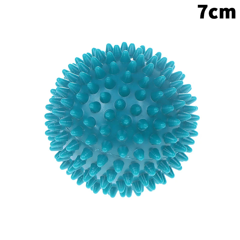 Massage Spiky Ball 7cm 9cm Training Muscle Pain Stress Massager Relaxation Acupoint Massage Myofascial Balls Yoga Ball Massage