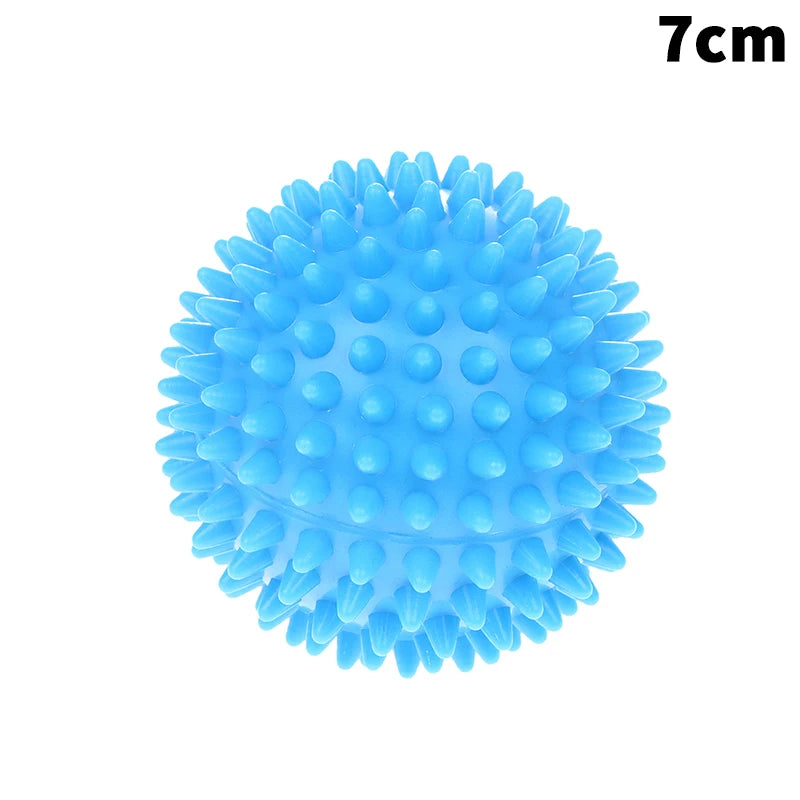 Massage Spiky Ball 7cm 9cm Training Muscle Pain Stress Massager Relaxation Acupoint Massage Myofascial Balls Yoga Ball Massage