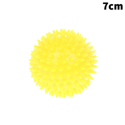 Massage Spiky Ball 7cm 9cm Training Muscle Pain Stress Massager Relaxation Acupoint Massage Myofascial Balls Yoga Ball Massage
